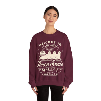 Three Seals Motel Emblem Unisex Crewneck Sweatshirt