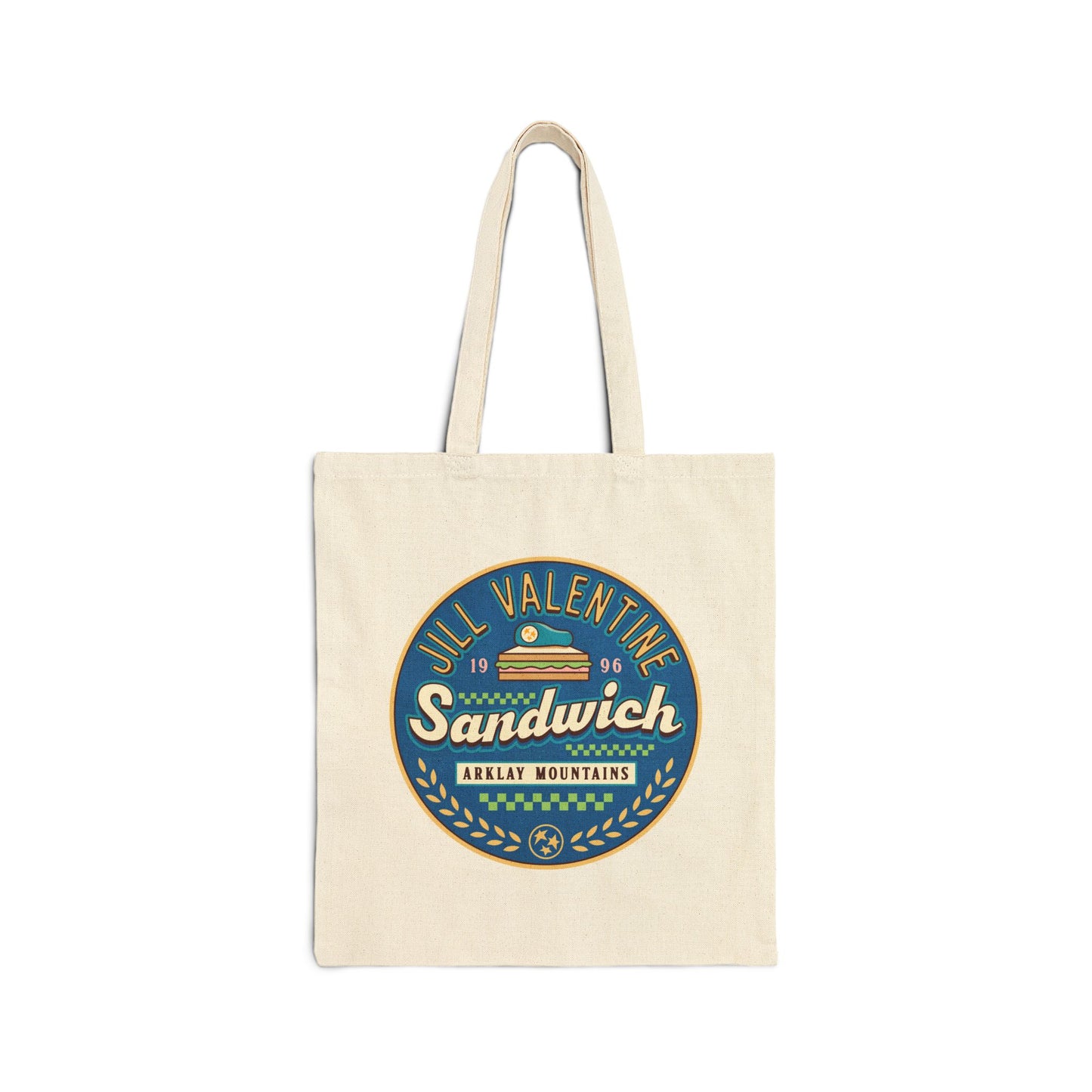Jill Valentine Sandwich Canvas Tote Bag