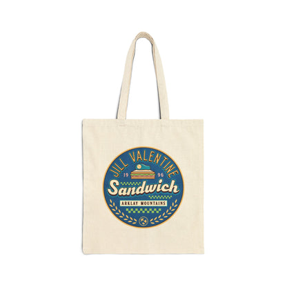 Jill Valentine Sandwich Canvas Tote Bag