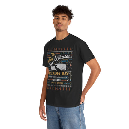 Two Whales Diner Ugly Sweater Unisex T-Shirt