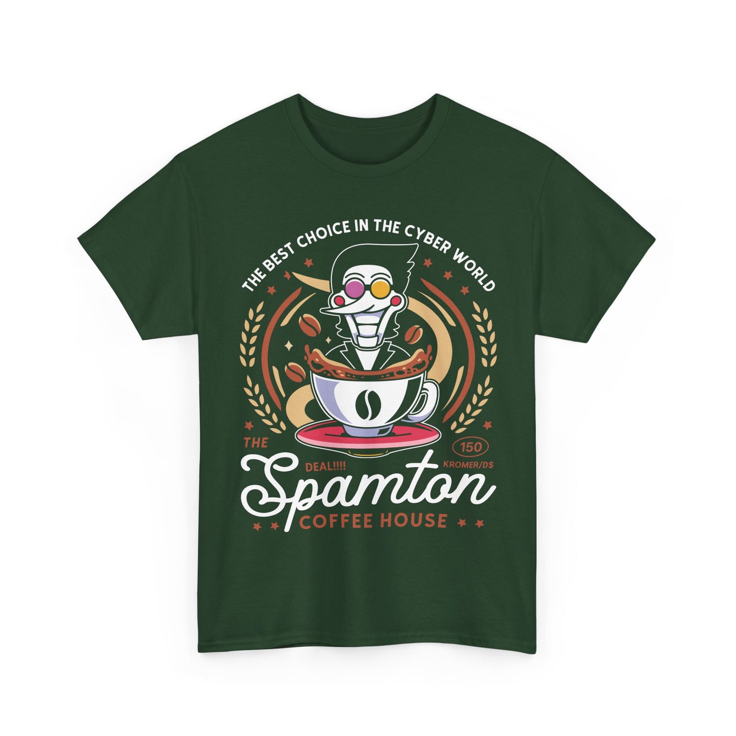 Spamton Coffee Emblem Unisex T-Shirt