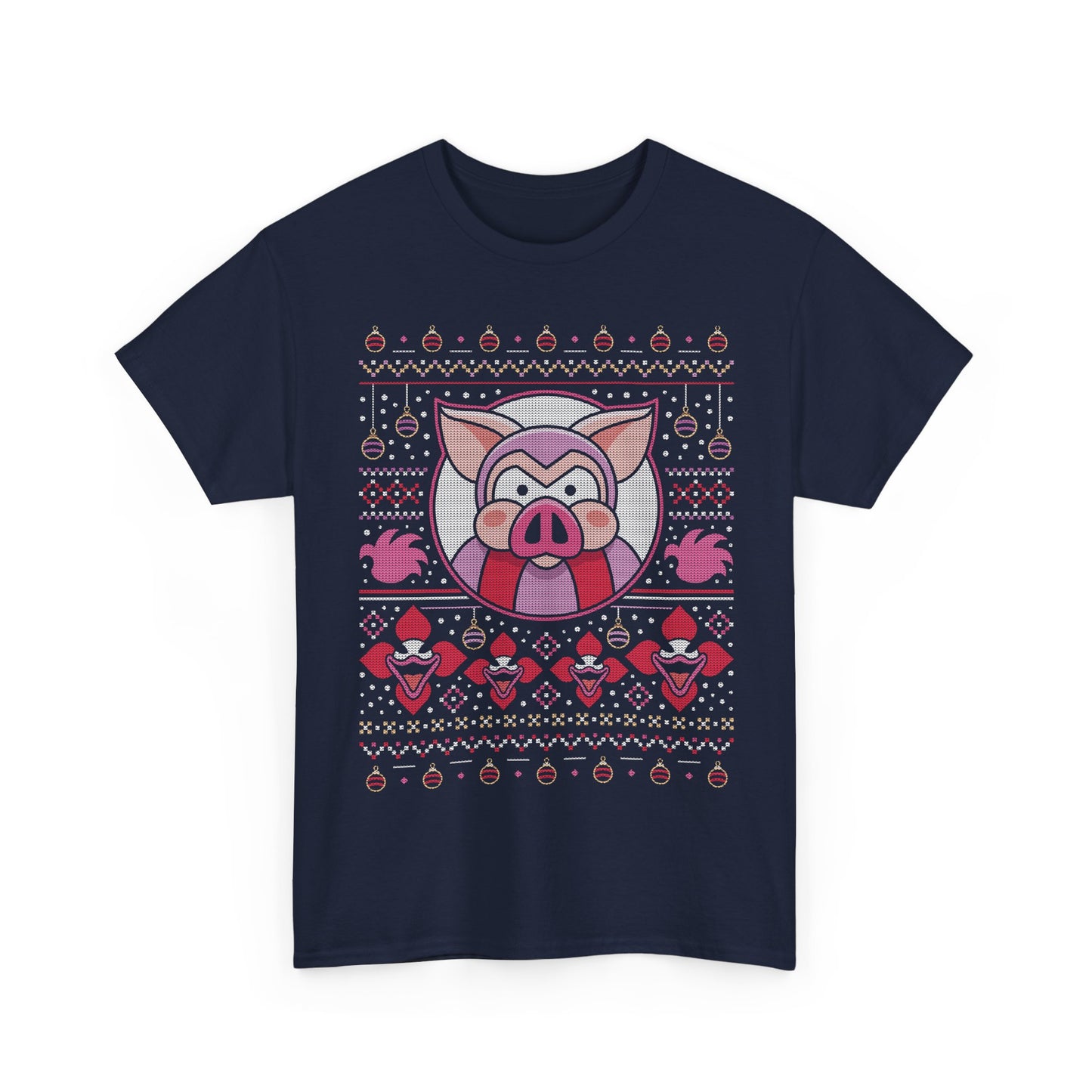 Evil Pigs Ugly Sweater Unisex T-Shirt
