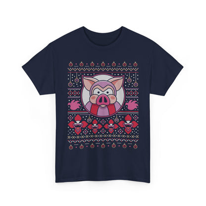 Evil Pigs Ugly Sweater Unisex T-Shirt