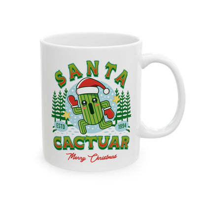 Santa Cactuar Ceramic Mug