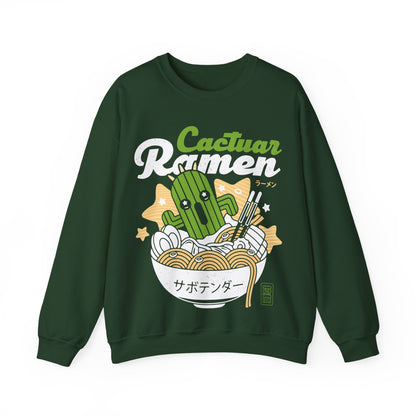 Cactuar Ramen Aesthetic Unisex Crewneck Sweatshirt