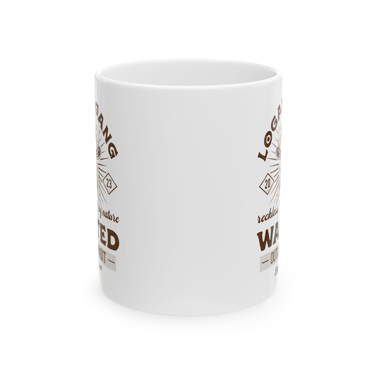 Eufaula Desert Bandit Emblem Ceramic Mug