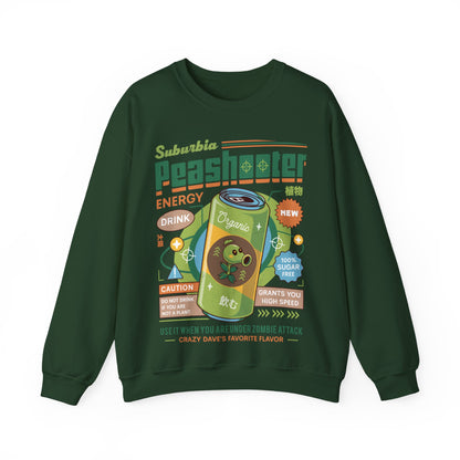 Peashooter Energy Drink Unisex Crewneck Sweatshirt