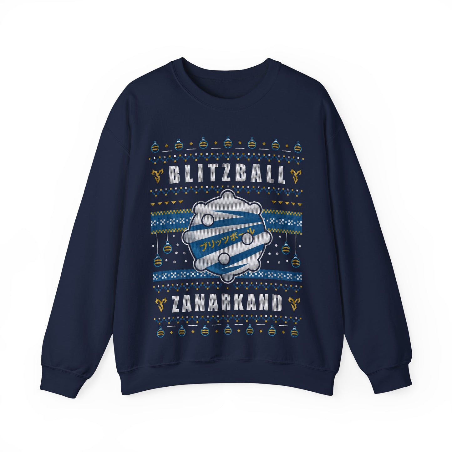 Blitzball Zanarkand Ugly Sweater Unisex Crewneck Sweatshirt