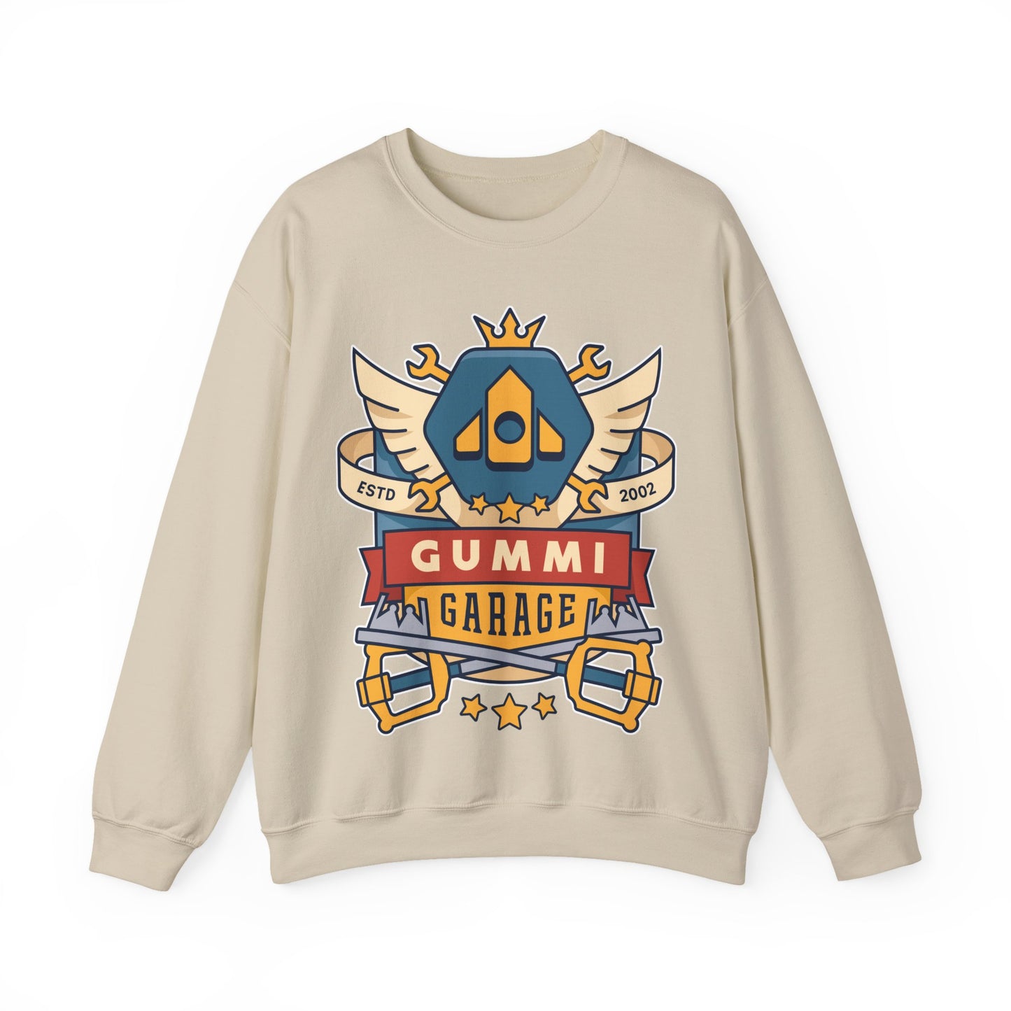 The Gummi Garage Emblem Crewneck Sweatshirt
