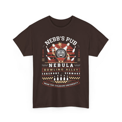 Nebb Bowling Mascot Emblem Unisex T-Shirt
