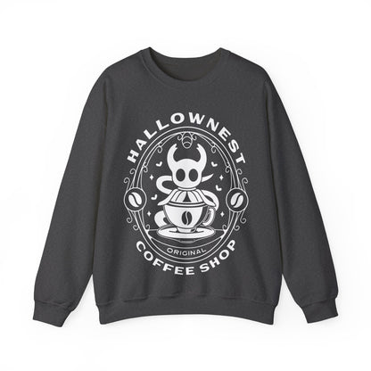 Hallownest Coffee Emblem Unisex Crewneck Sweatshirt