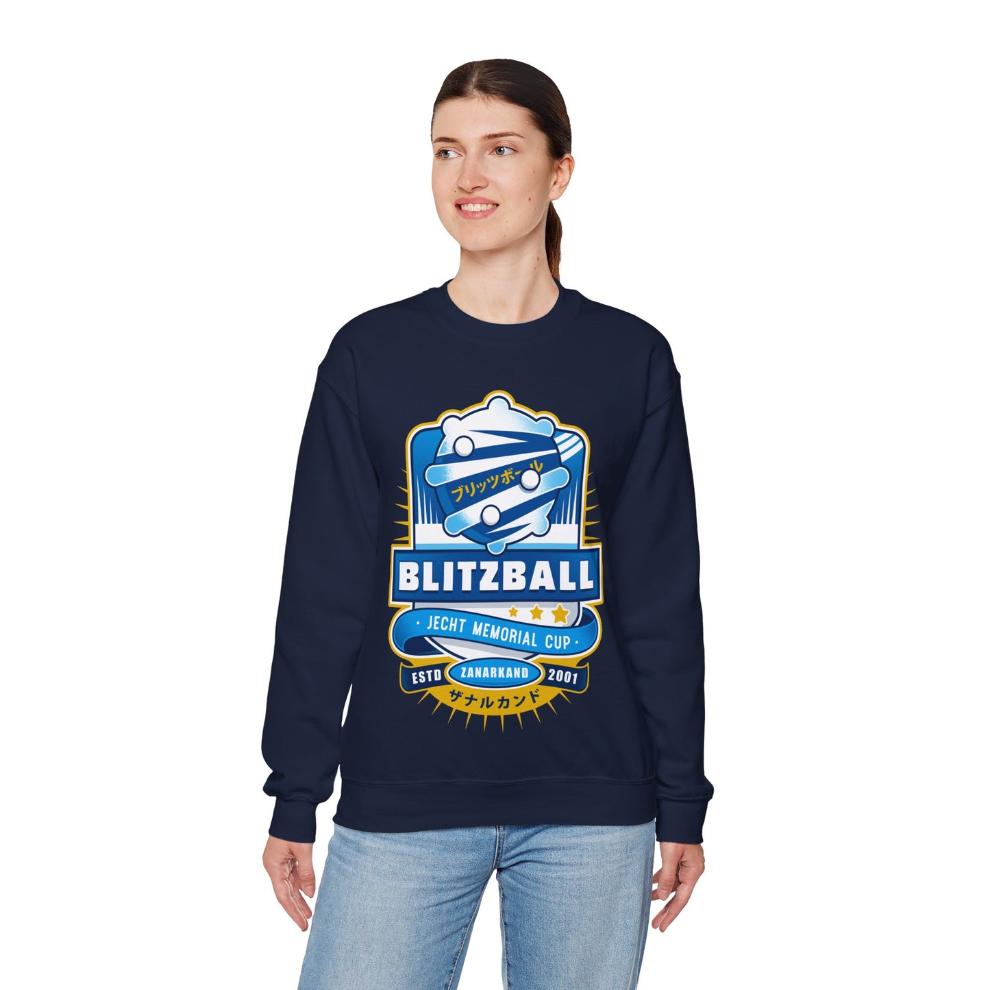 Blitzball Zanarkand Emblem Unisex Crewneck Sweatshirt