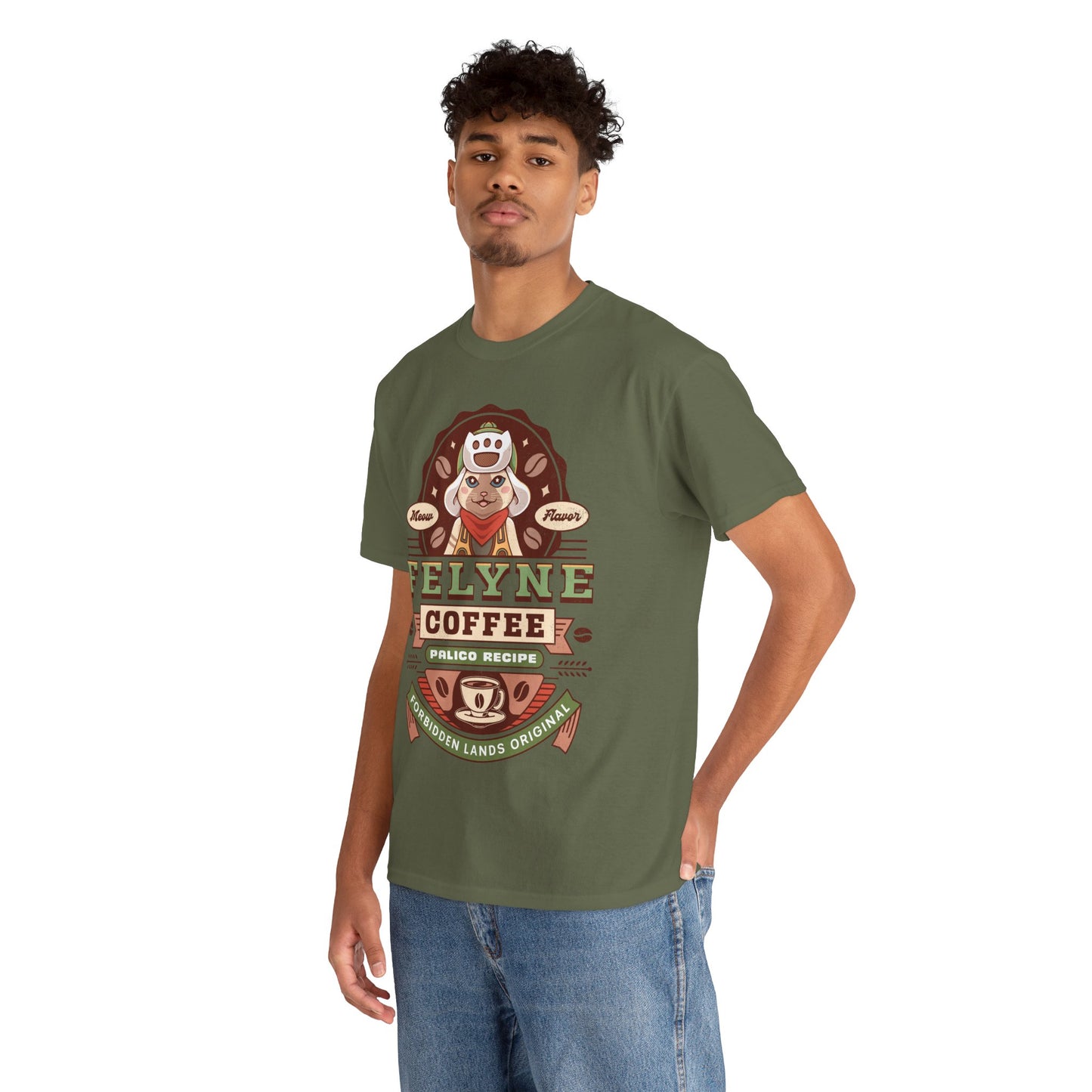 Felyne Palico Coffee Vintage Unisex T-Shirt
