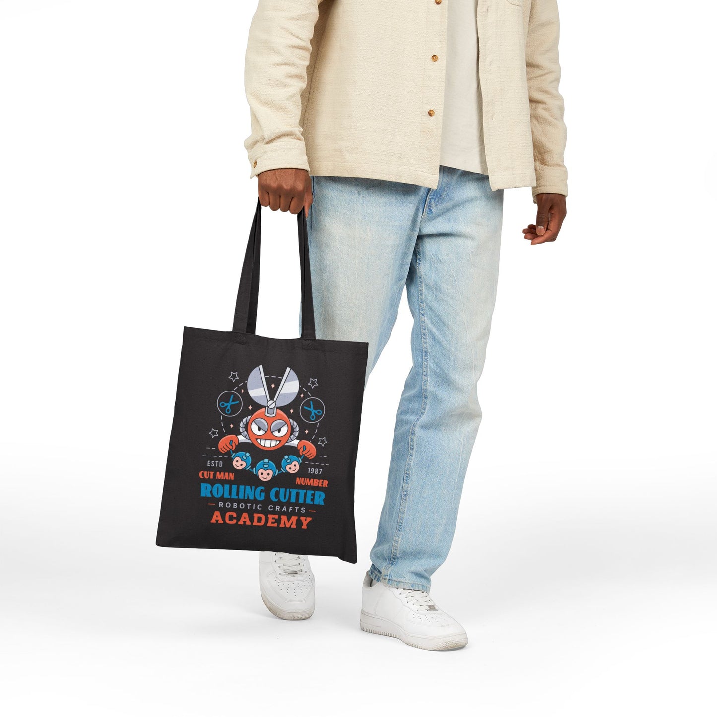 Rolling Cutter Academy Tote Bag