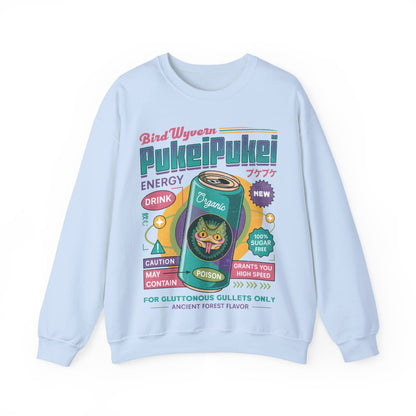 Pukei Pukei Energy Drink Unisex Crewneck Sweatshirt