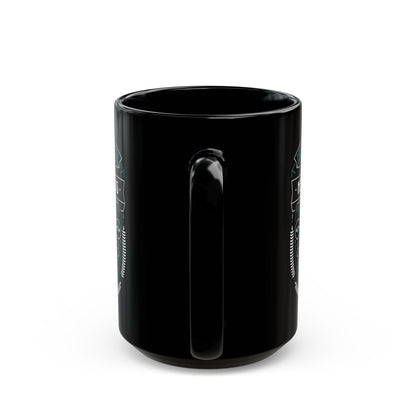 Minrathous Private Investigator Crest Black Mug