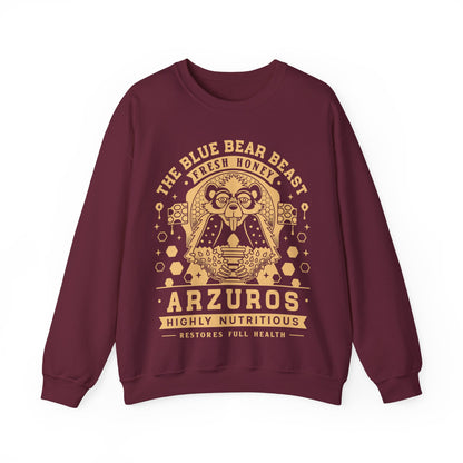 Arzuros Honey Vintage Crest Crewneck Sweatshirt