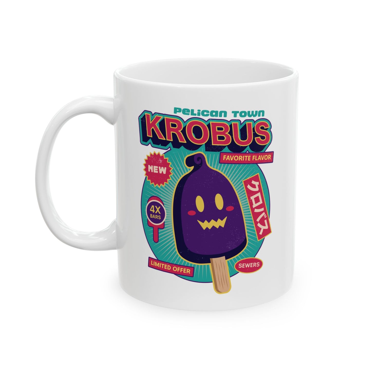 Krobus Ice Cream Ceramic Mug