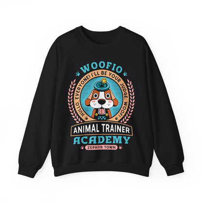 Woofio Zephyr Town Academy Unisex Crewneck Sweatshirt