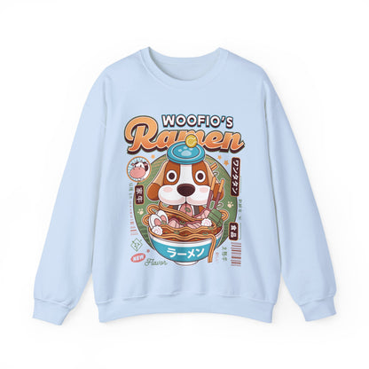 Woofio Vintage Ramen Unisex Crewneck Sweatshirt