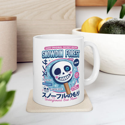 Snowdin Forest Ice Cream Ceramic Mug