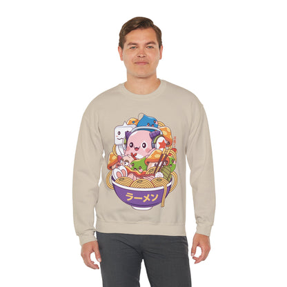 Maple World Monsters Ramen Unisex Crewneck Sweatshirt