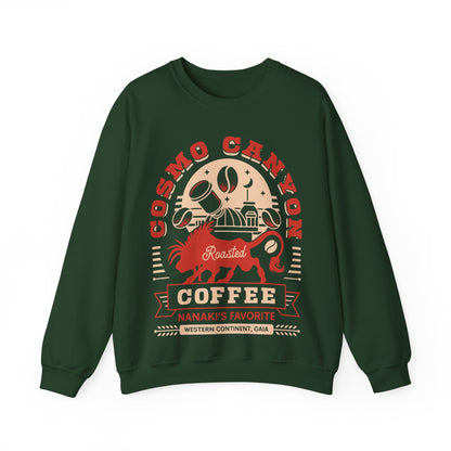 Cosmo Canyon Coffee Grunge Unisex Crewneck Sweatshirt