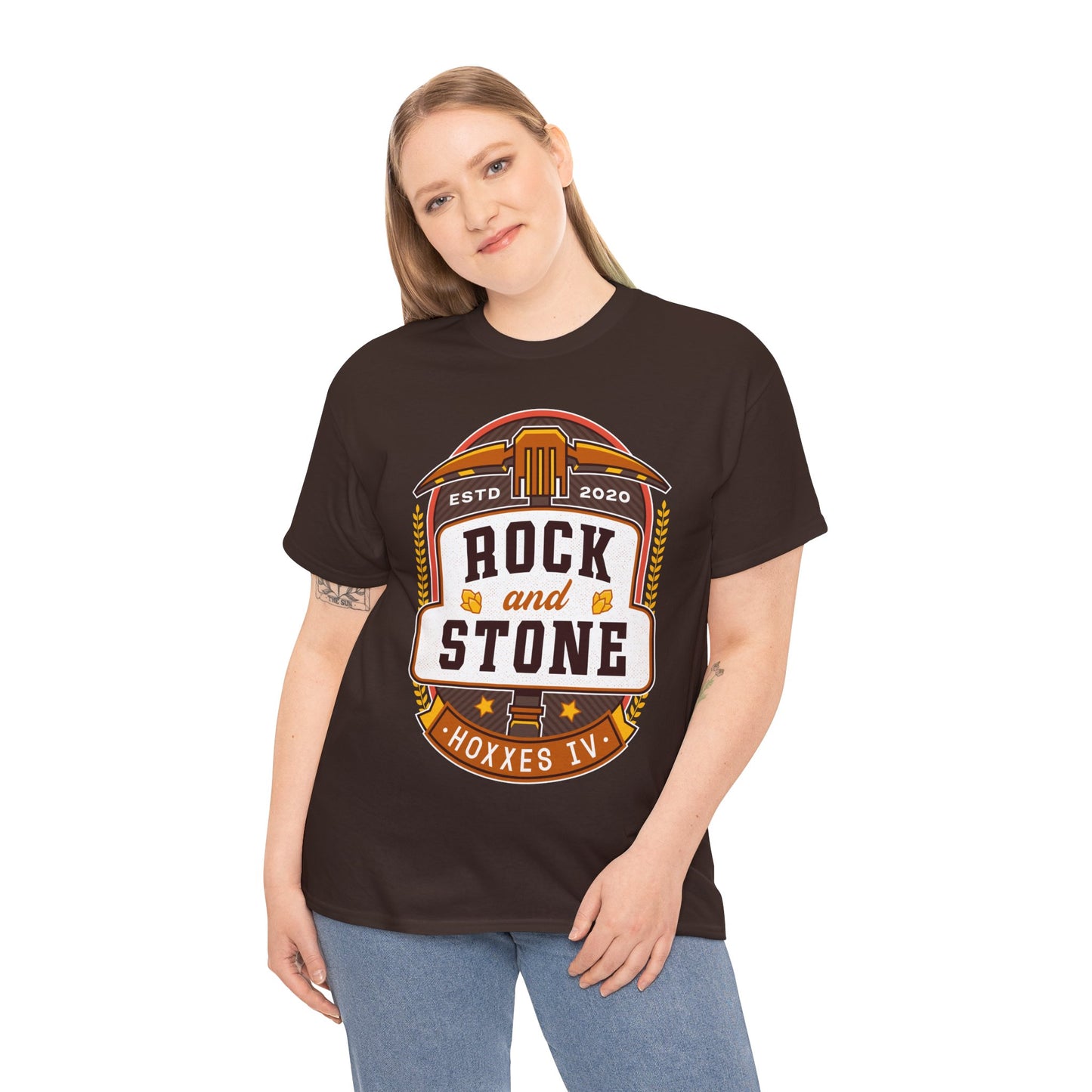 Rock And Stone Emblem Unisex T-Shirt
