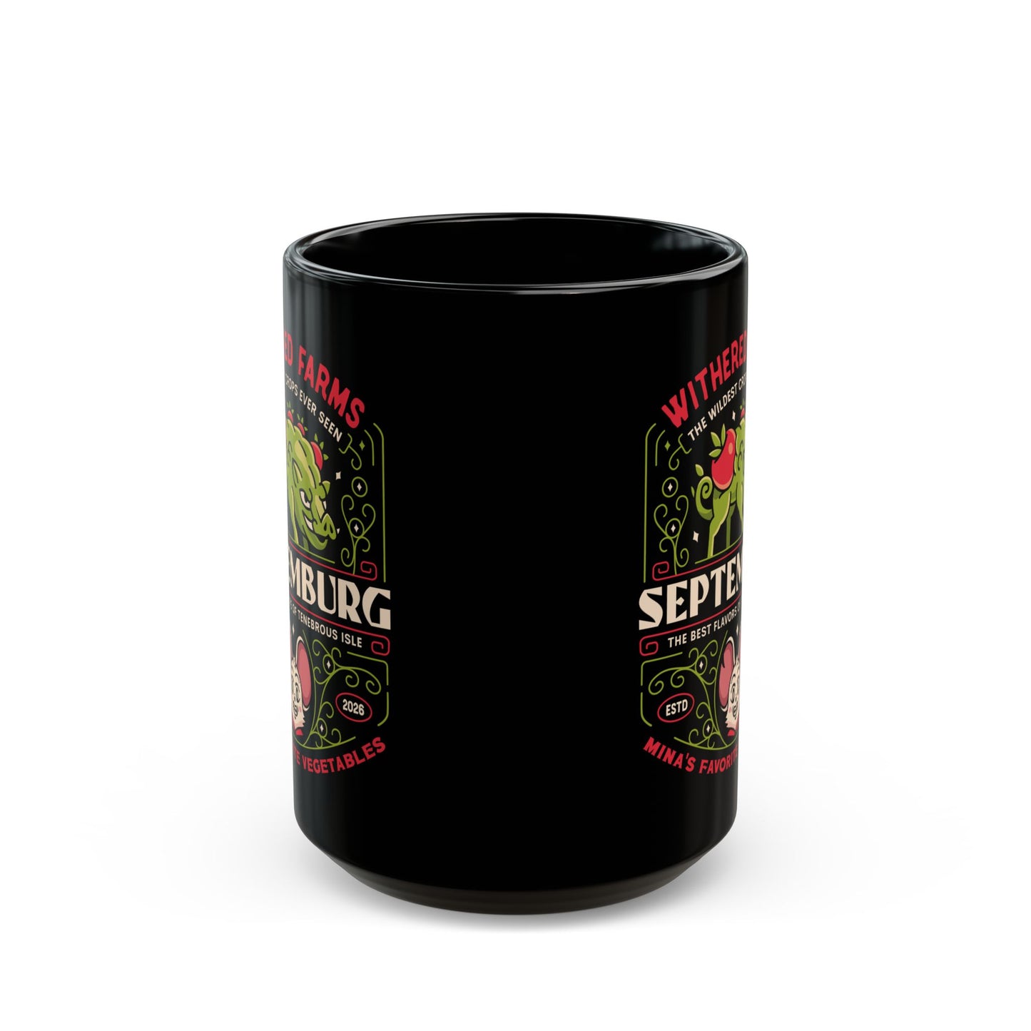 Septemburg Withered Farms Crest Black Mug