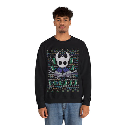 Hallownest Grubs Ugly Sweater Crewneck Sweatshirt