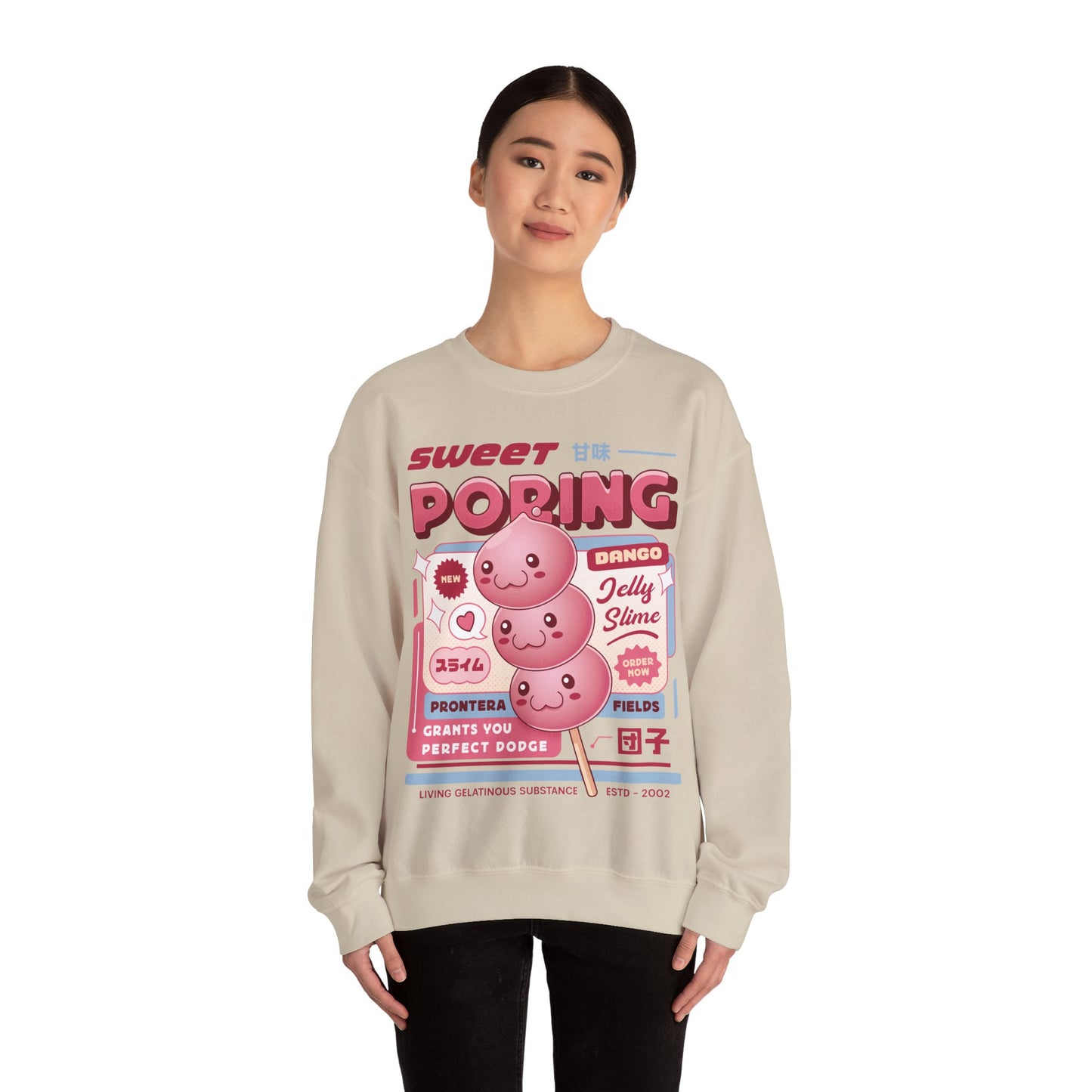 Poring Dango Unisex Crewneck Sweatshirt