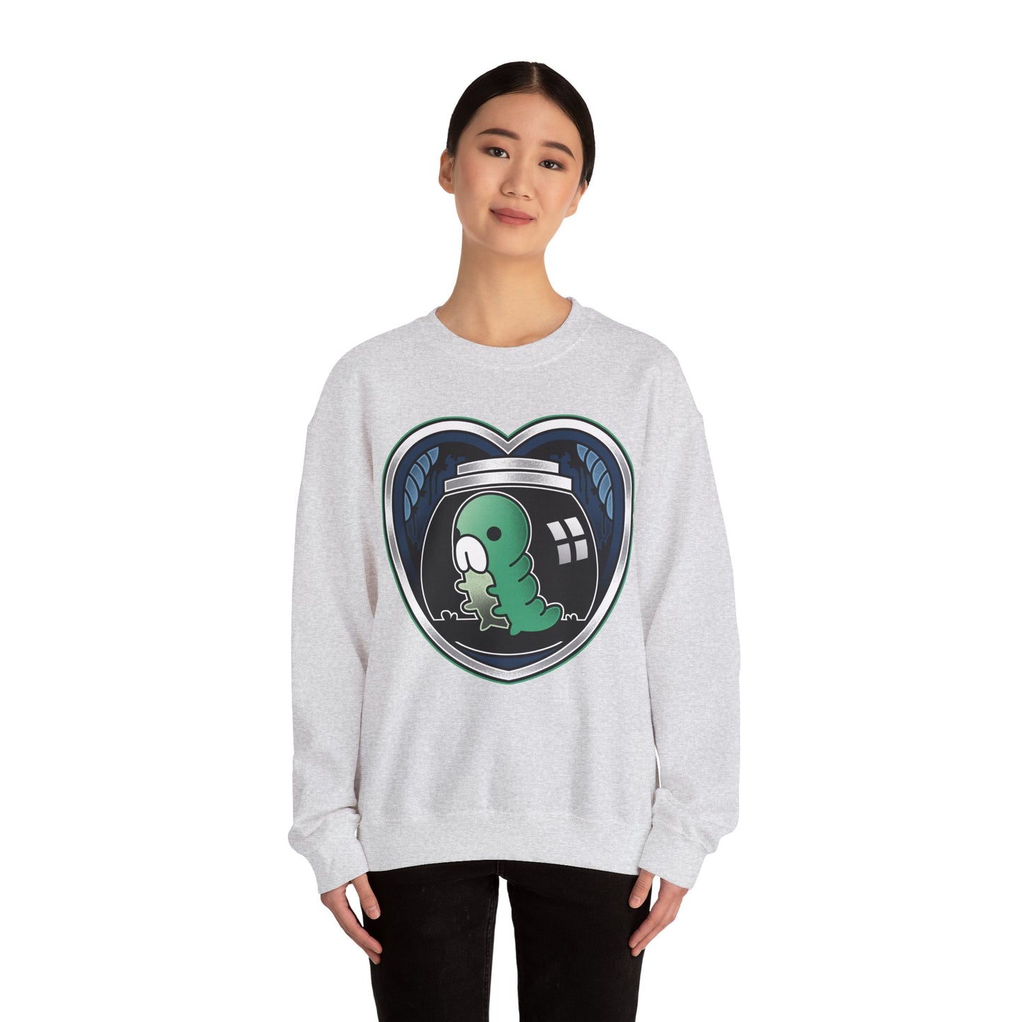 Grub Love Emblem Unisex Crewneck Sweatshirt