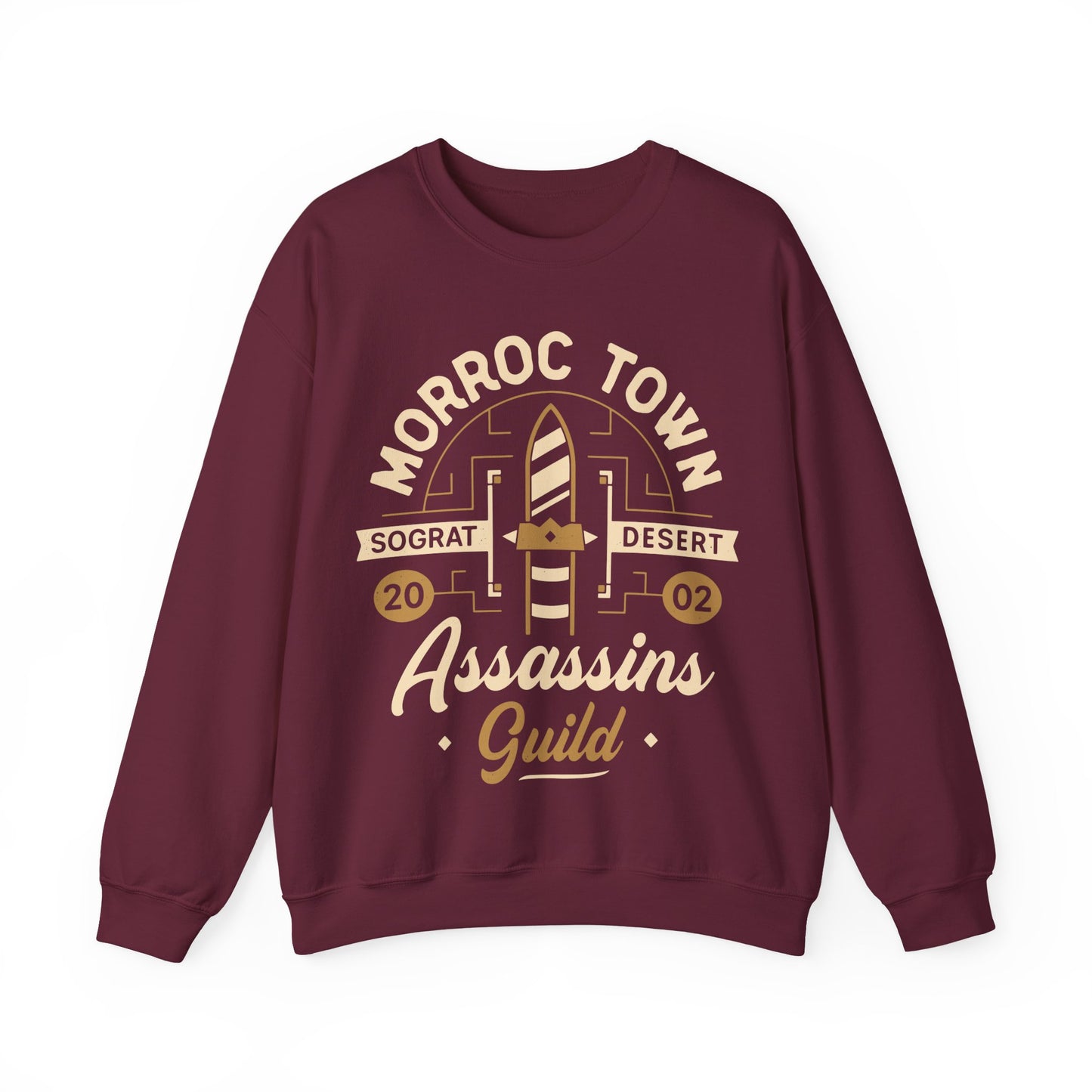 Morroc Oasis Town Guild Unisex Crewneck Sweatshirt
