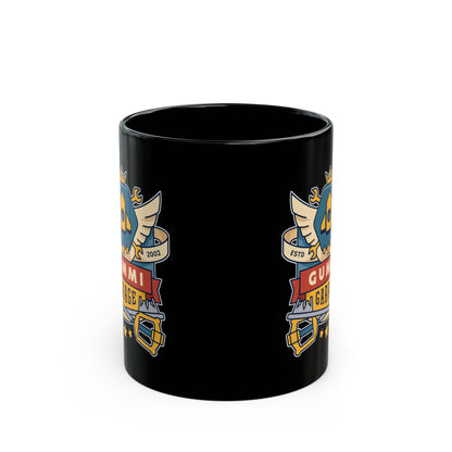 The Gummi Garage Emblem Black Mug
