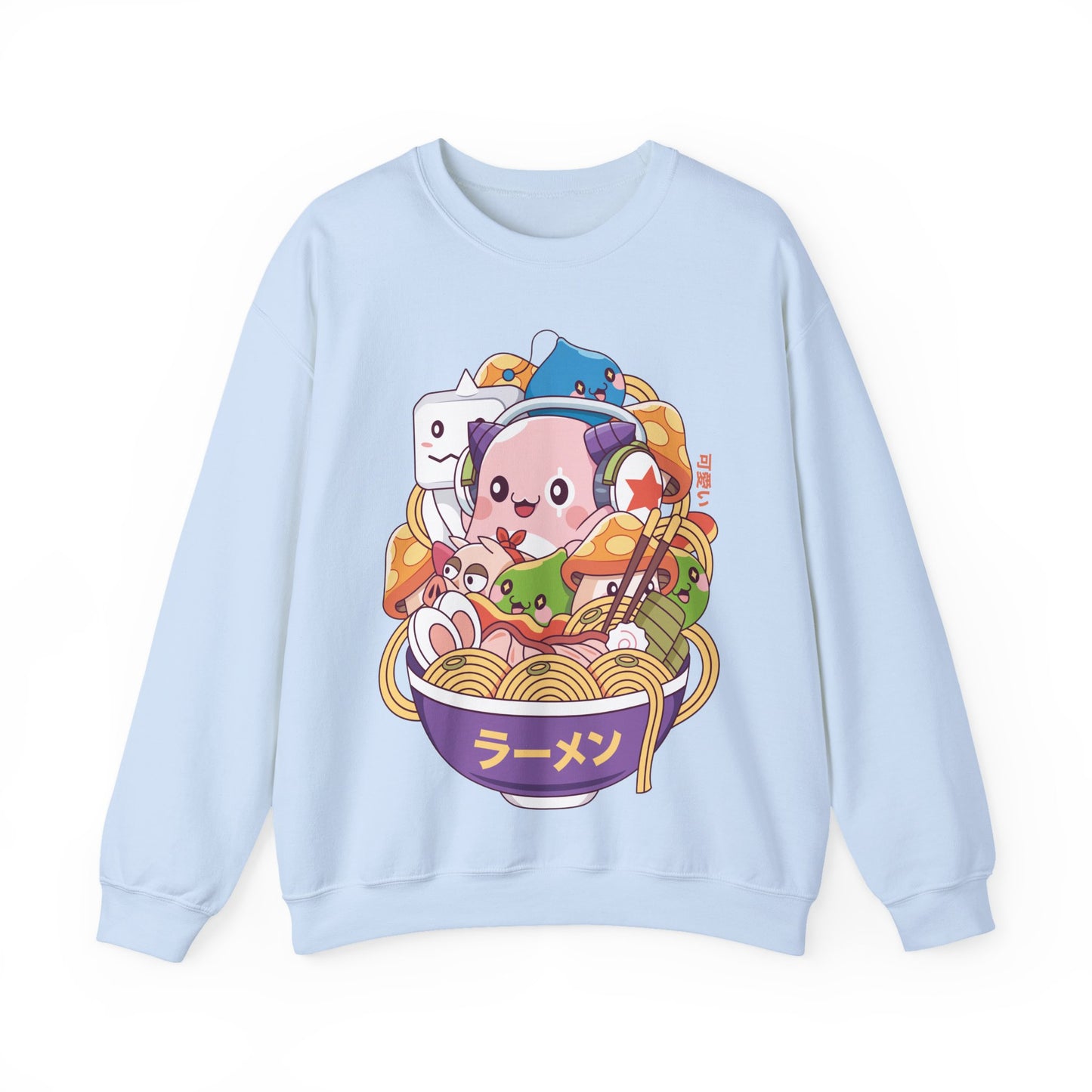 Maple World Monsters Ramen Unisex Crewneck Sweatshirt