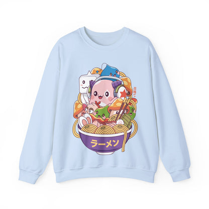 Maple World Monsters Ramen Unisex Crewneck Sweatshirt