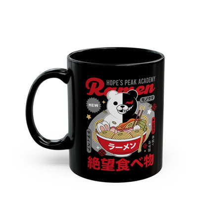 Hopes Peak Academy Ramen Black Mug