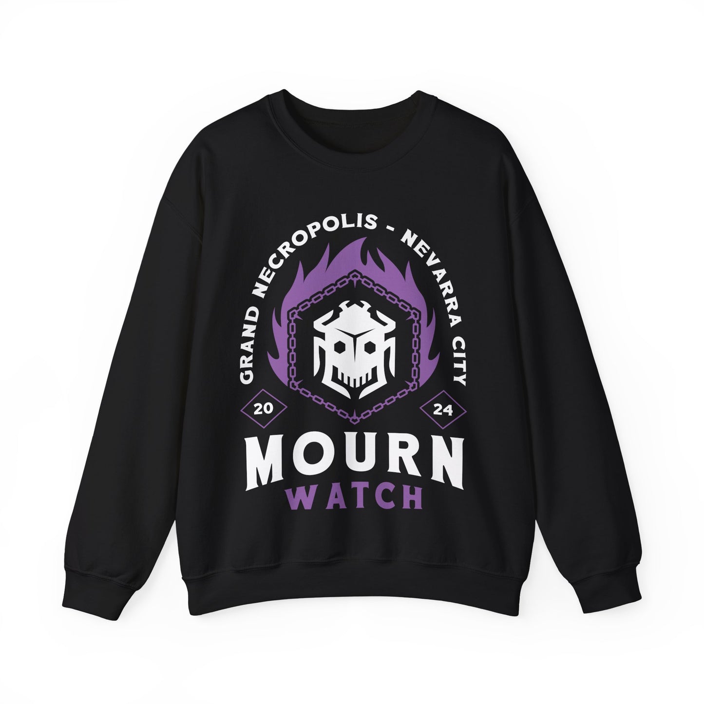 Mourn Watch Emblem Unisex Crewneck Sweatshirt
