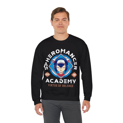 True Spheromancer Academy Unisex Crewneck Sweatshirt