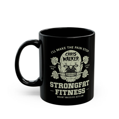 Mount Massive Asylum Fitness Black Mug