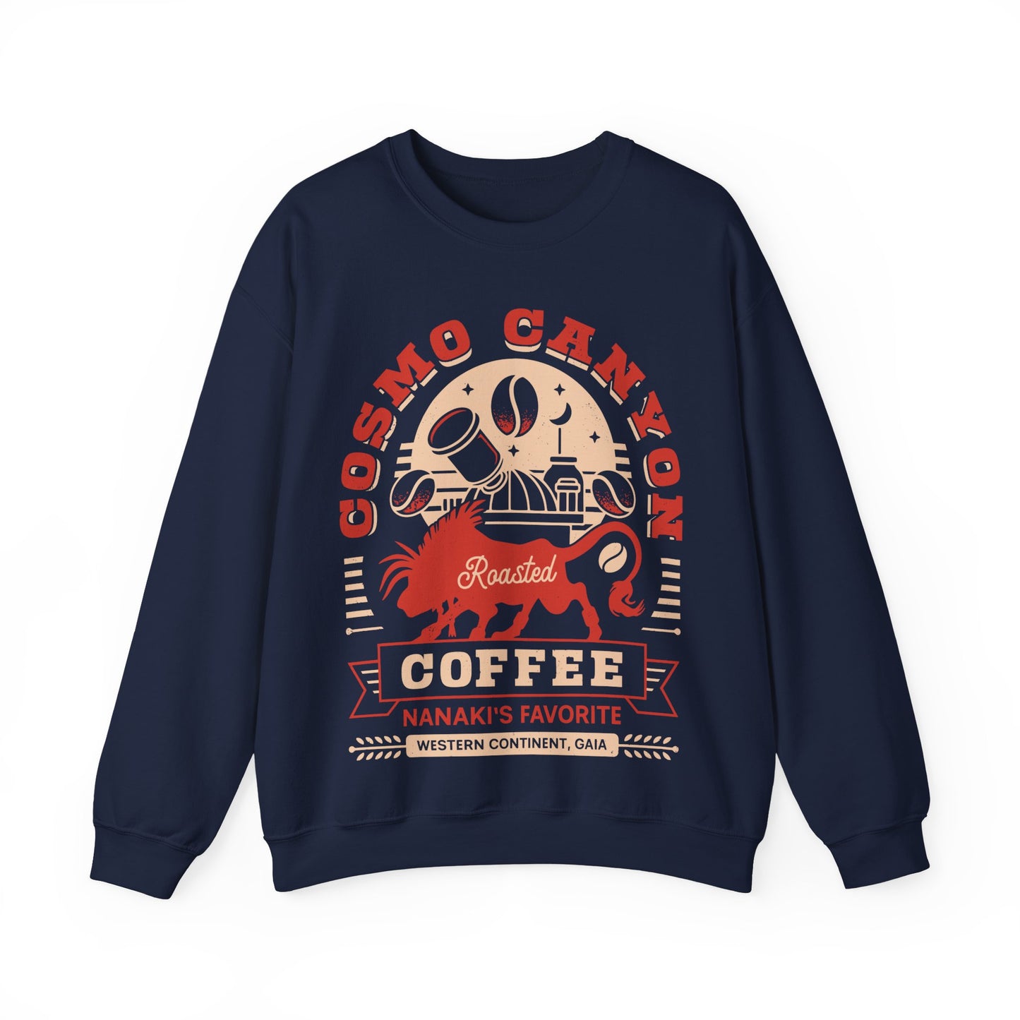 Cosmo Canyon Coffee Grunge Unisex Crewneck Sweatshirt
