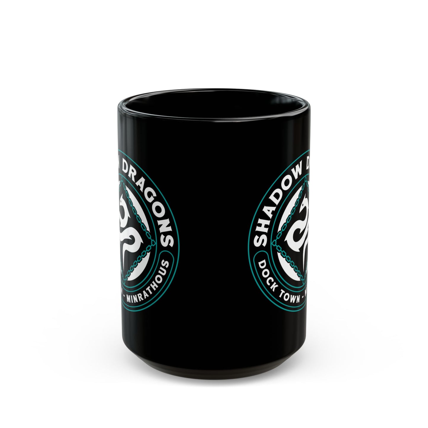 Minrathous Shadow Dragons Emblem Black Mug