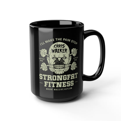 Mount Massive Asylum Fitness Black Mug