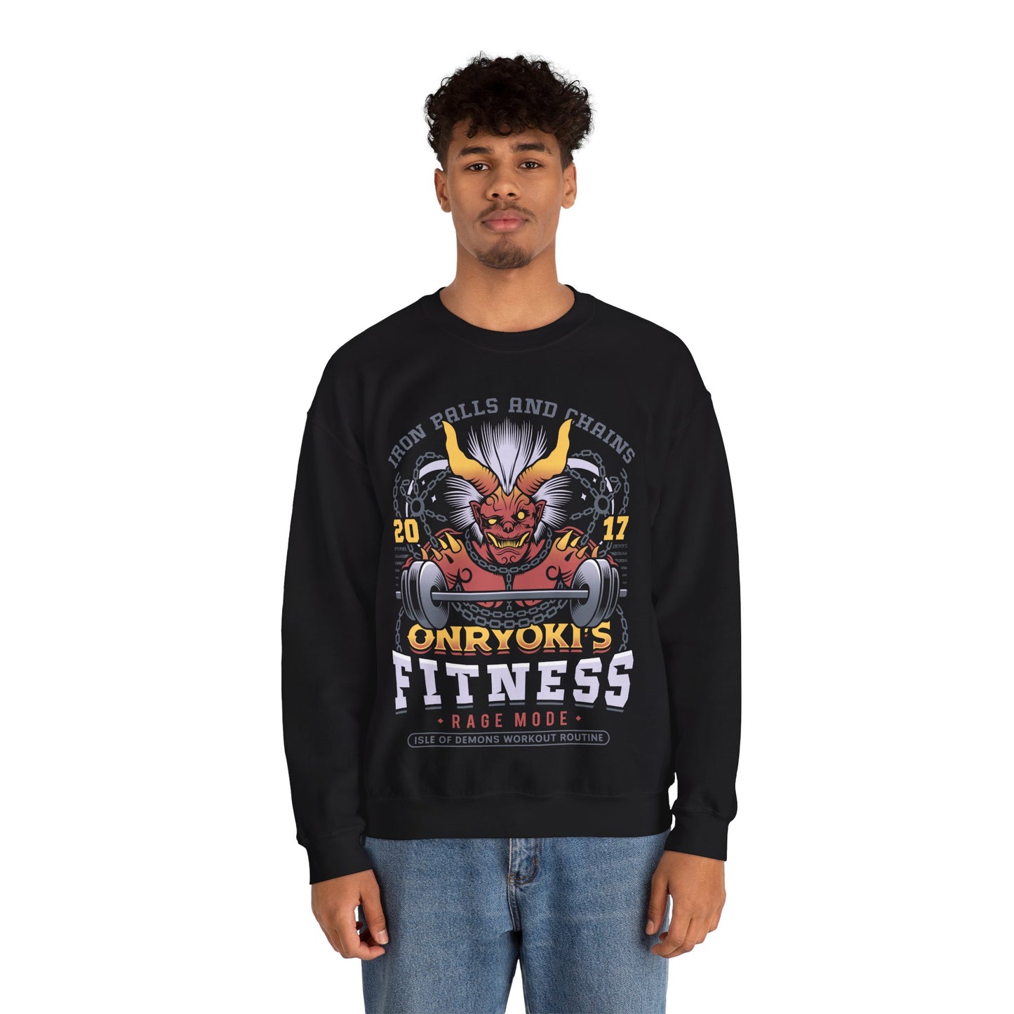 Onryoki Fitness Crewneck Sweatshirt