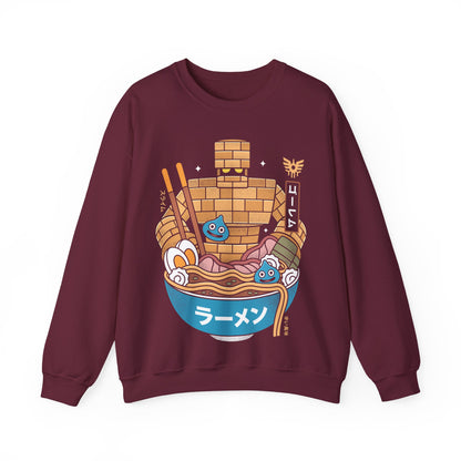 Erdrea Monsters Ramen Grunge Crewneck Sweatshirt