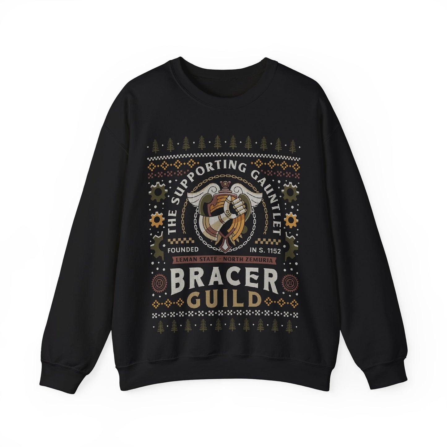 Bracer Guild Ugly Sweater Unisex Crewneck Sweatshirt