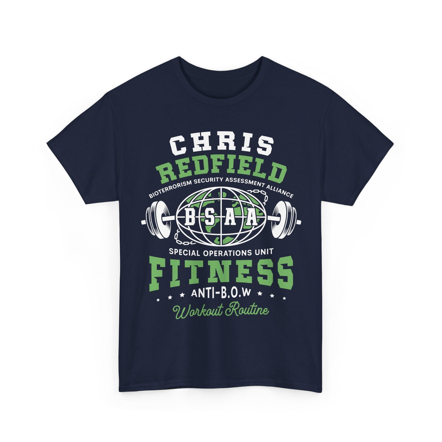 Bsaa Redfield Fitness Emblem Unisex T-Shirt