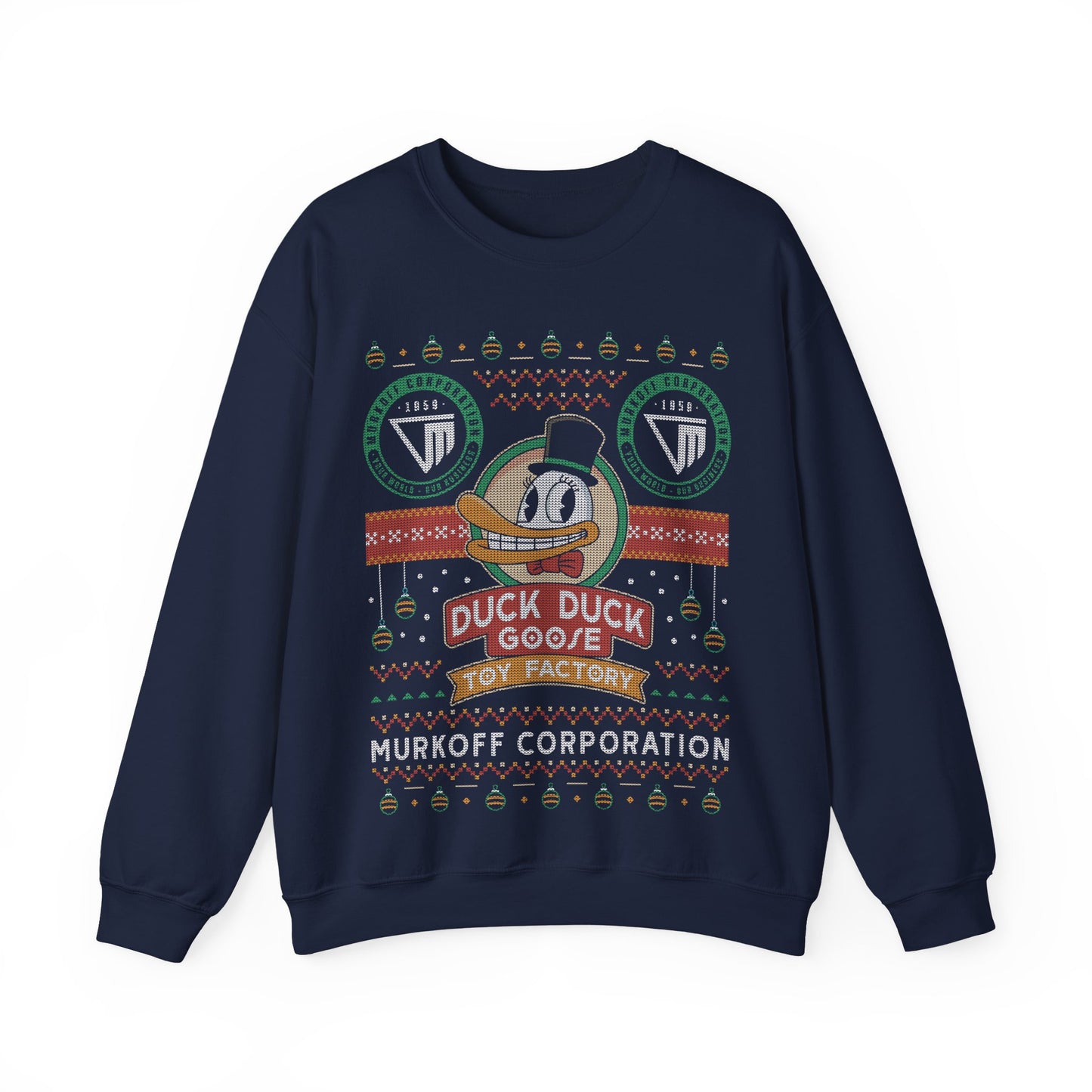 Sinyala Facility Ugly Sweater Unisex Crewneck Sweatshirt