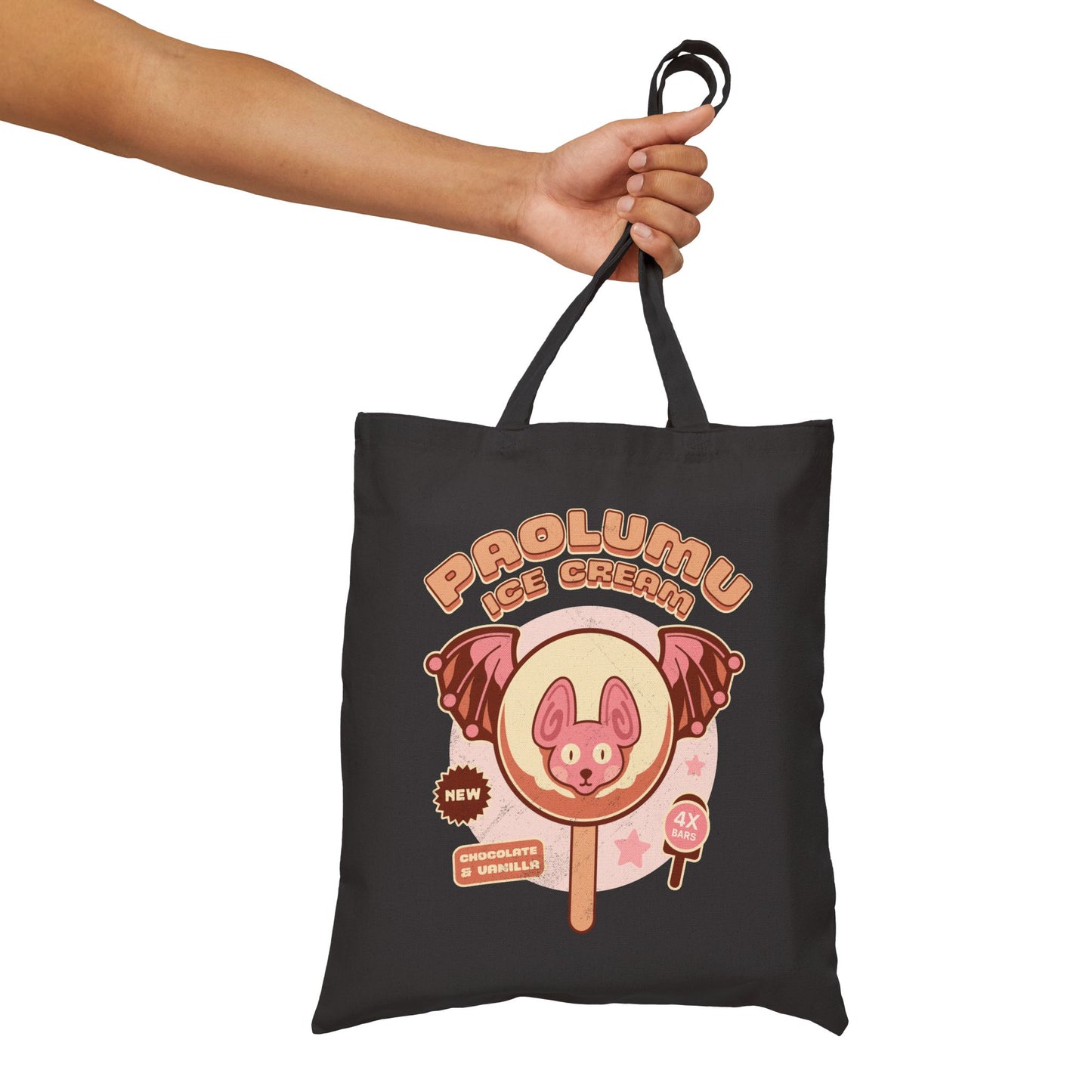 Paolumu Ice Cream Canvas Tote Bag
