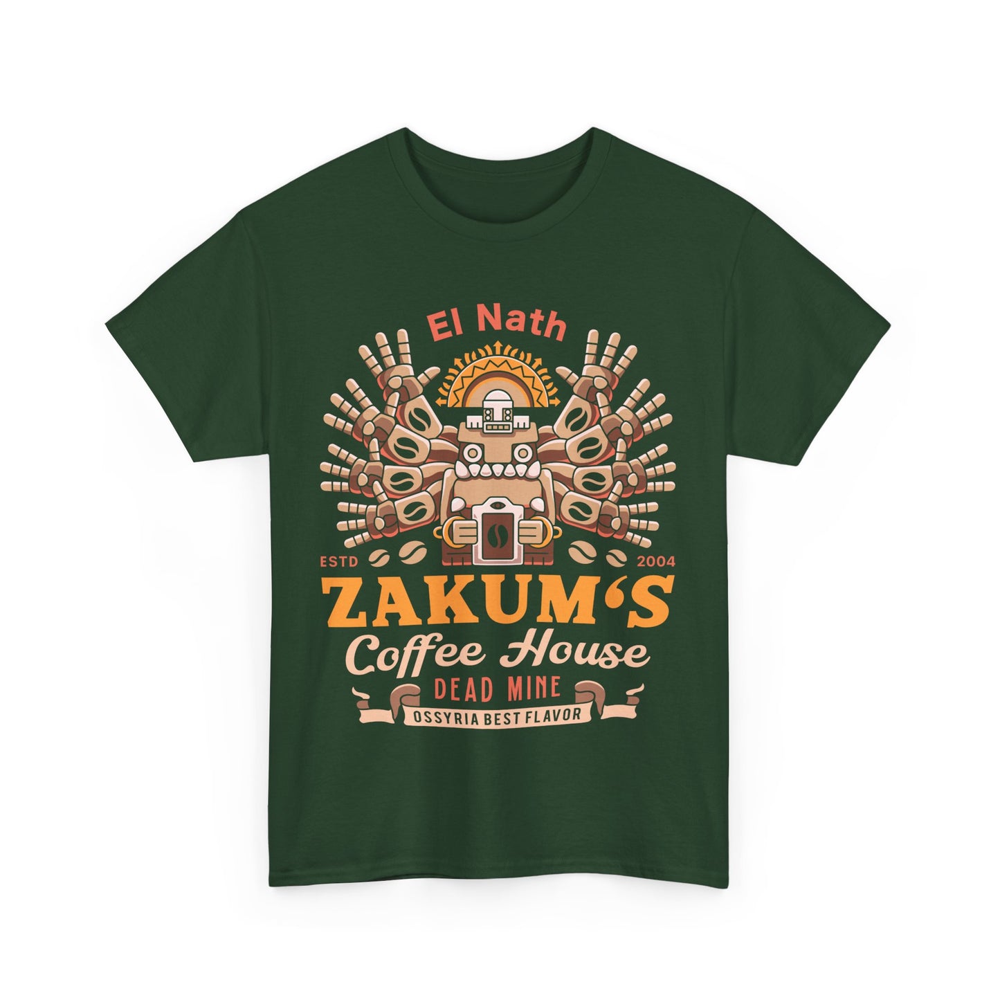 Zakum Coffee Emblem Unisex T-Shirt